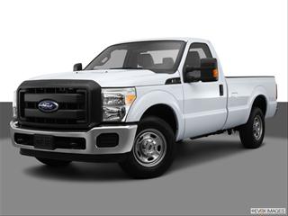 2013 Ford F250 Super Duty Regular Cab 2-door XL  Pickup Front angle medium view photo